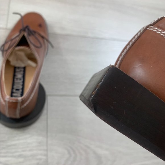 Jacquemus Rond Carré Brown Square Circle Shoes - Picture 11 of 16